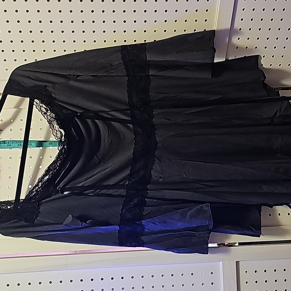 Plus size Ladies Black and grey Top